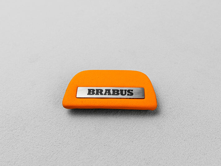 Steering Wheel Emblem Insert Brabus for MERCEDES-BENZ W463A-Orange